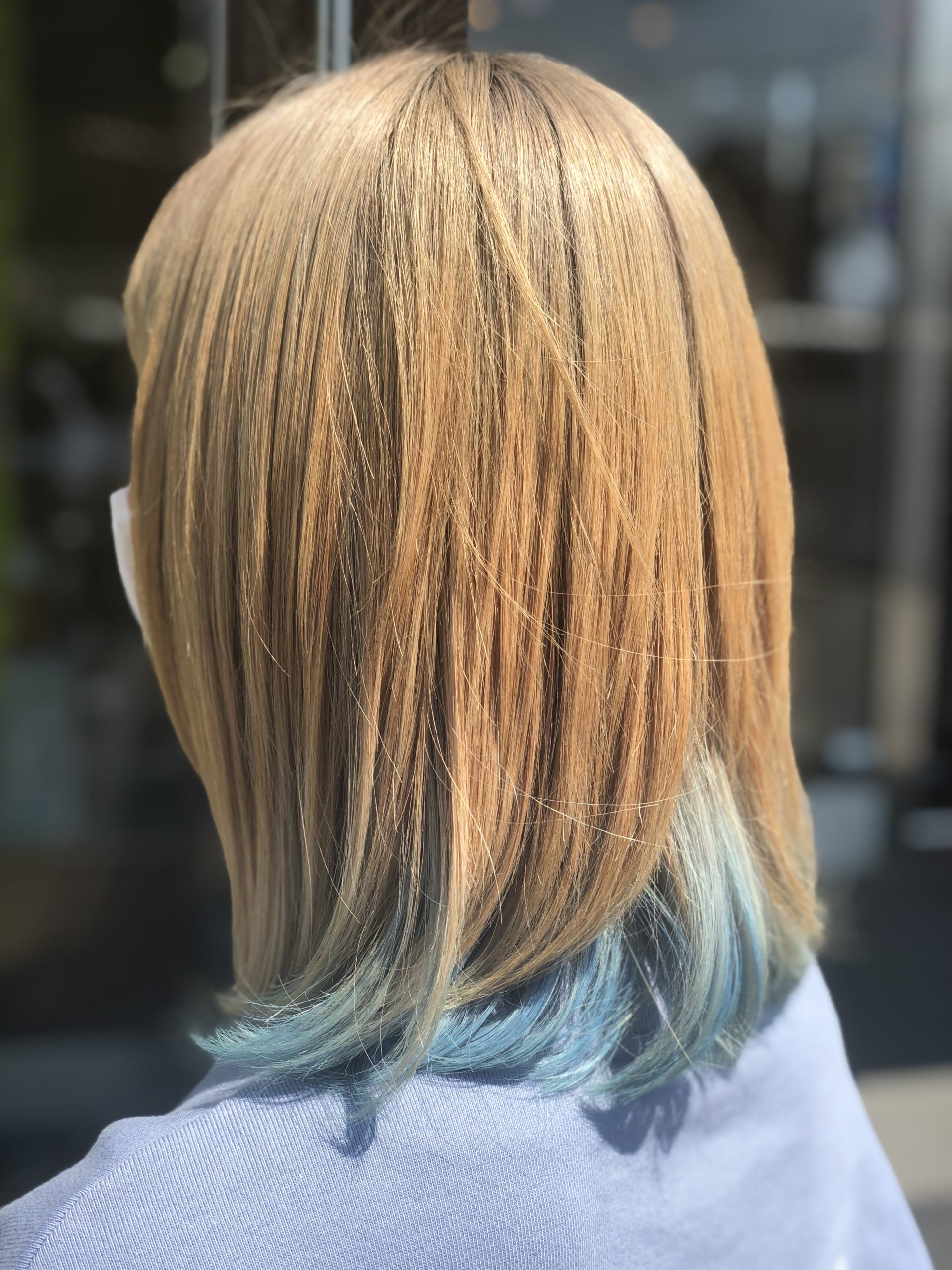 10代 ブリーチ色落ち 1か月後の髪色 めっちゃキレイ 奈良斑鳩町の美容室 髪 ブログ